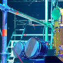 ADVANCE AT215 fluoreszierendes Gaffa-Gewebeband für Bühnenmarkierungen