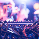 ADVANCE AT215 fluoreszierendes Gaffa-Gewebeband für Bühnenmarkierungen