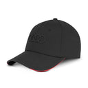 Audi Cap schwarz – sportliche Unisex Kappe