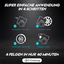 C²Coating Wheel Ceramic – hydrophobe Keramik-Felgenversiegelung